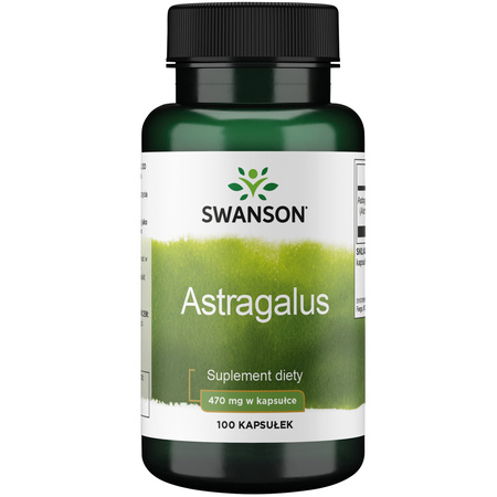 Astragalus 470mg 100 kaps - suplement diety