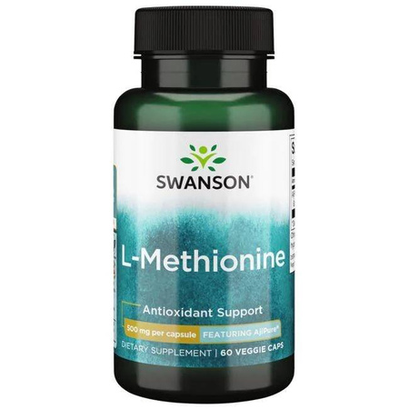 AjiPure L-metionina 500mg 60kaps - suplement diety